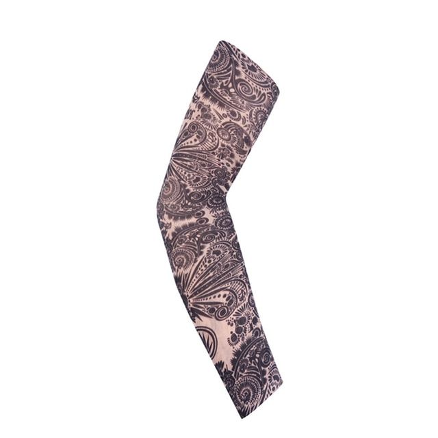 Cycling Sports Cooler Tattoo Warmers Uv Cool Arm Sleeves Fo