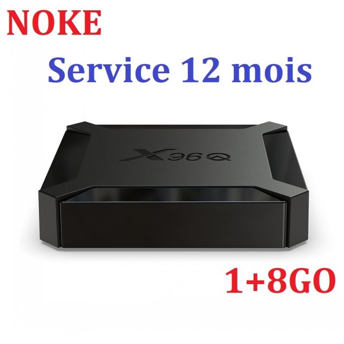 Original (with Warranty) Smart Android Tv Box X96q 1+8GB  4K Ultra HD With 1 Years Tv Channel Subscription