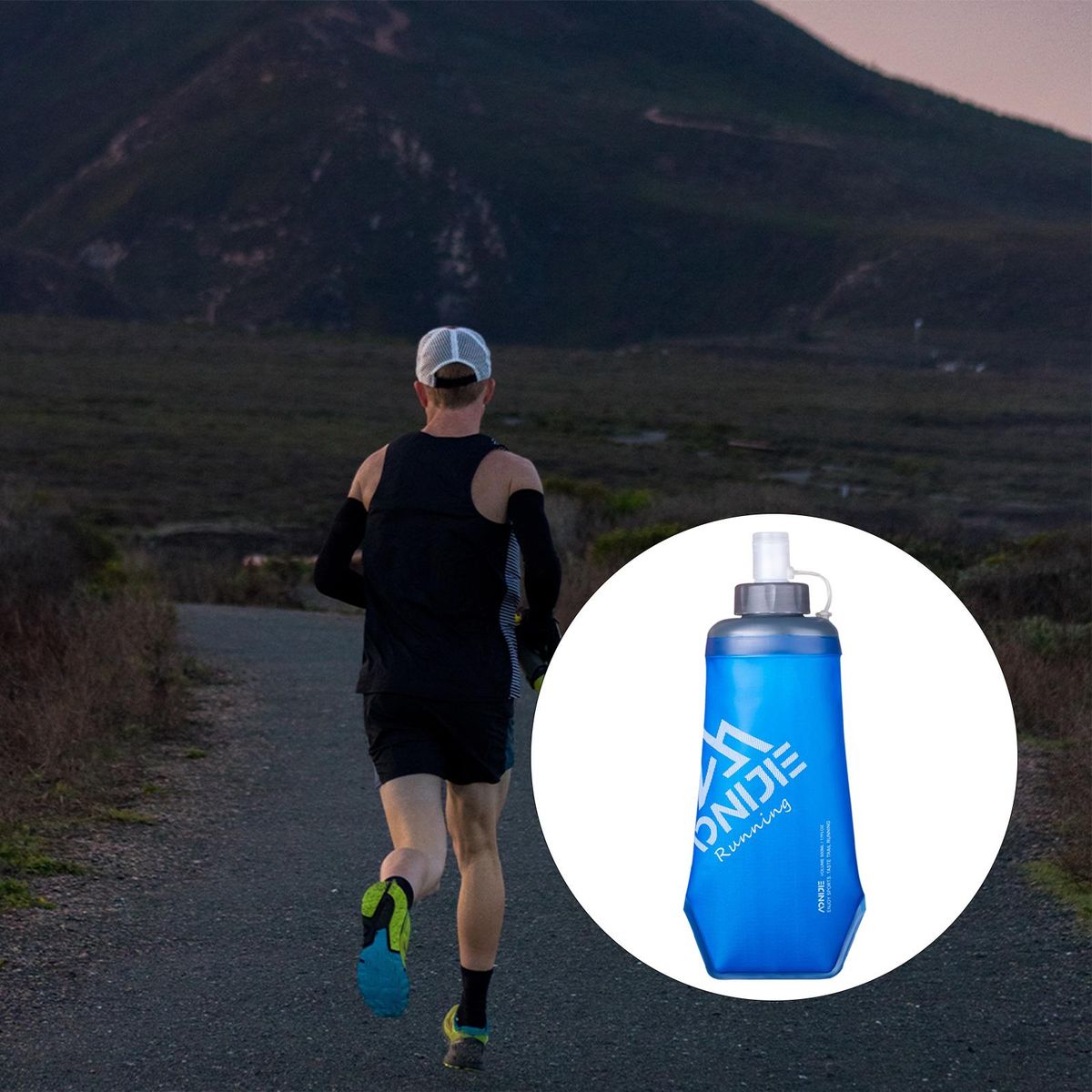 Water Bottle Hydration Pack Bladder Storage Bag Leakproof For Cycling