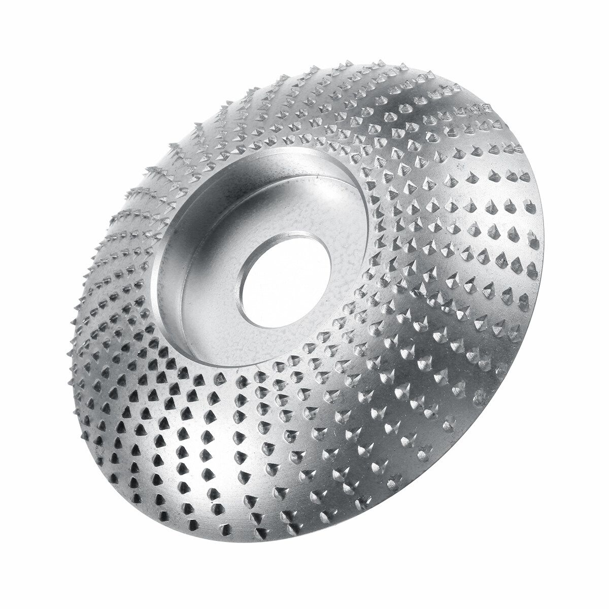 84mm Carbide Angle Grinding Wheel Wood Sanding Carving Shaping Disc Grinder Tool Silver