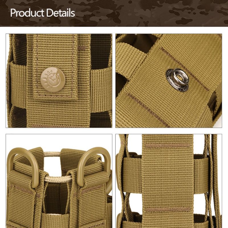 Molle Bag Tactical Water Bottle Pouch Bag Military Outdoor