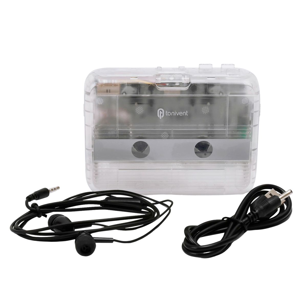 TONIVENT Portable BT Cassette Player Stereo Auto Reverse