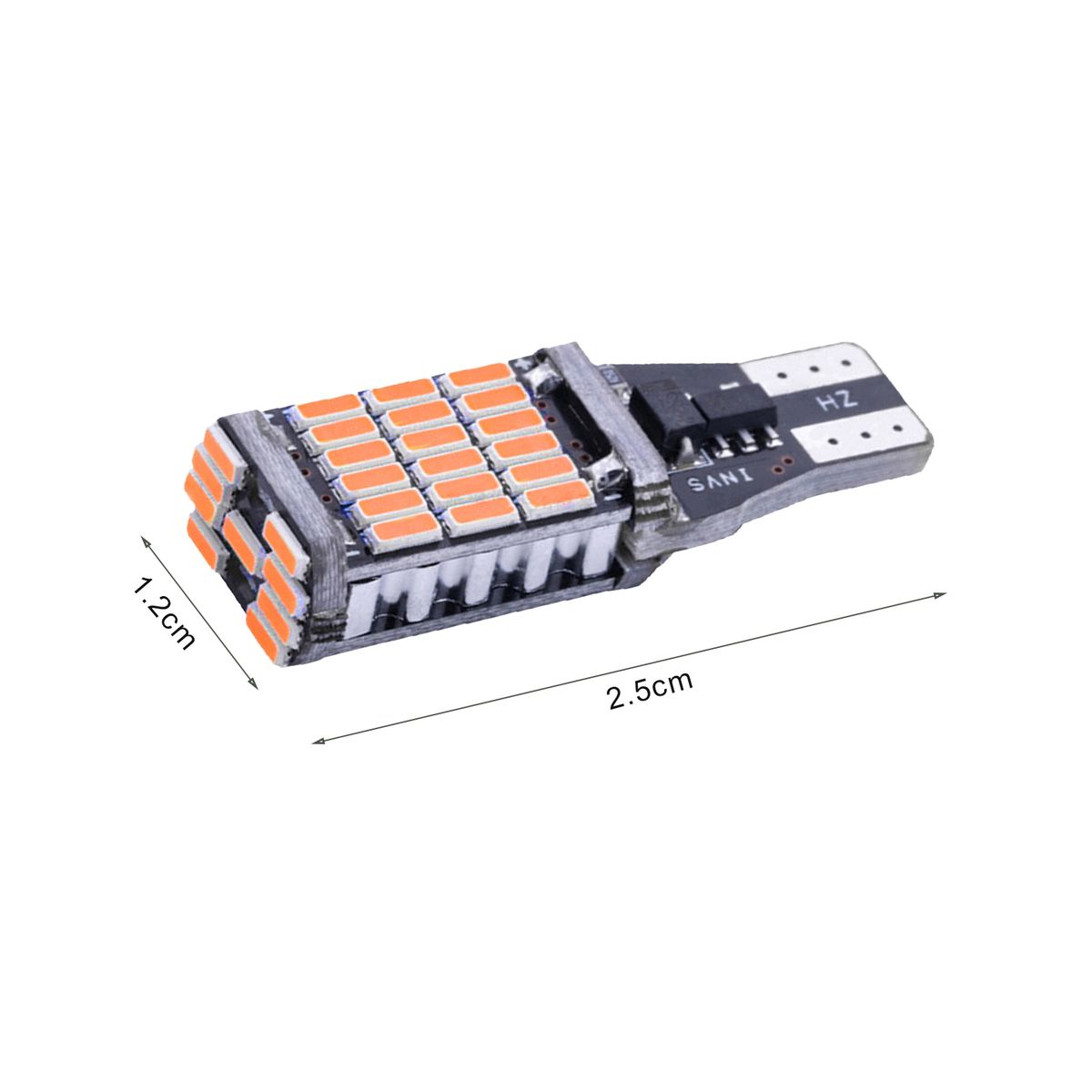T15-4014-45smd Reversing Light High Brightness-White