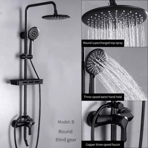 Standing Shower - Black