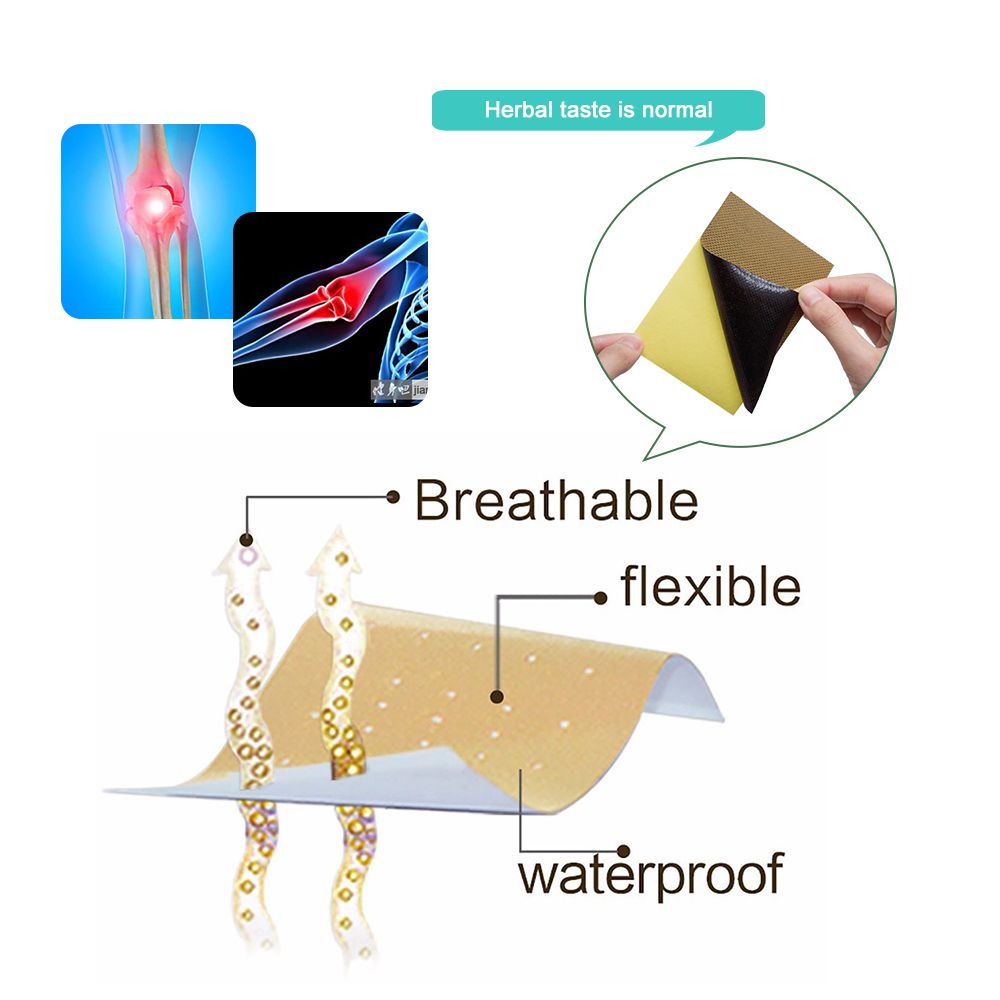 Medicine 64pcs Tibetan Herbal Muscle Plasters Patch Pain Relief Stickers Chinese Arthritis Far-infrared Herbal D1083