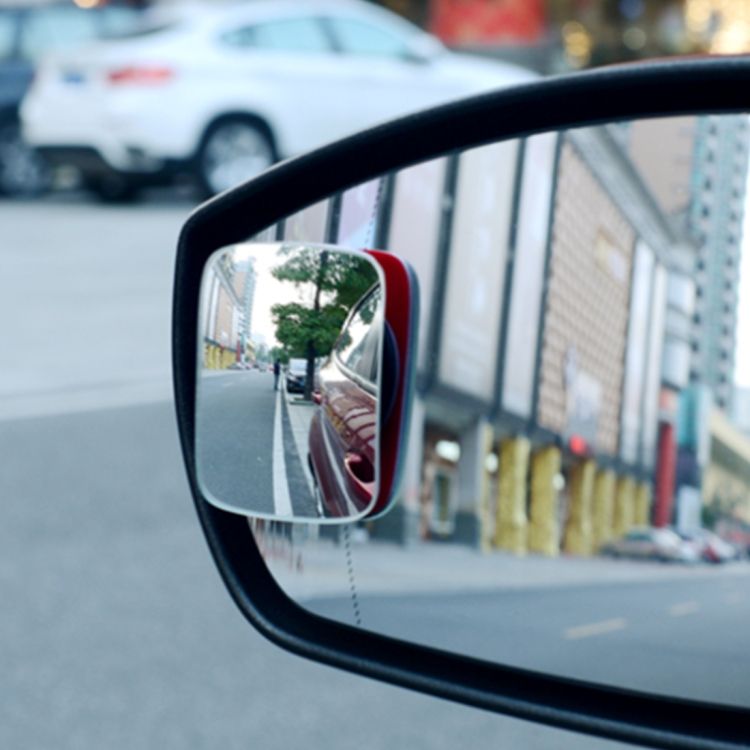 3R-054 2 PCS Car Blind Spot Rear View Wide Angle Mirror