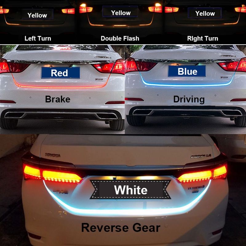LED Car Van Trunk Tailgate Tail Light Turn Signal Brake