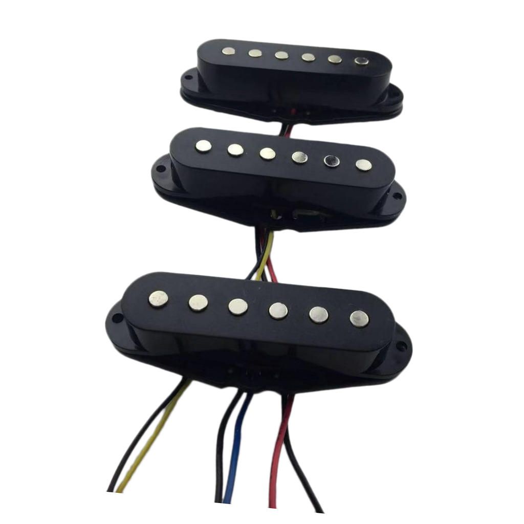 3pcs/ 1 Set Of Standard Single  Guitar Pickup For Stratocaster