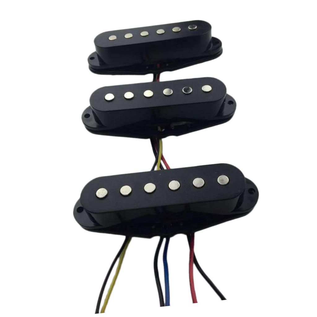 3pcs/ 1 Set Of Standard Single  Guitar Pickup For Stratocaster