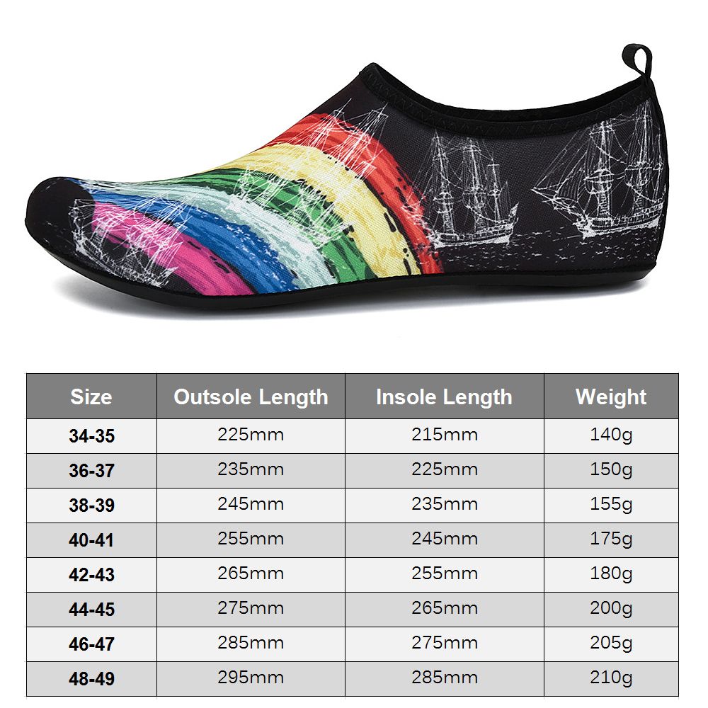 Summer Water Sports Shoes Non-slip Barefoot Aqua Socks Shoes