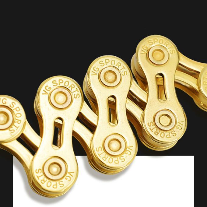 891011 Speed Bike Chain Road Bike Racing Bicycle 11 Speed Golden