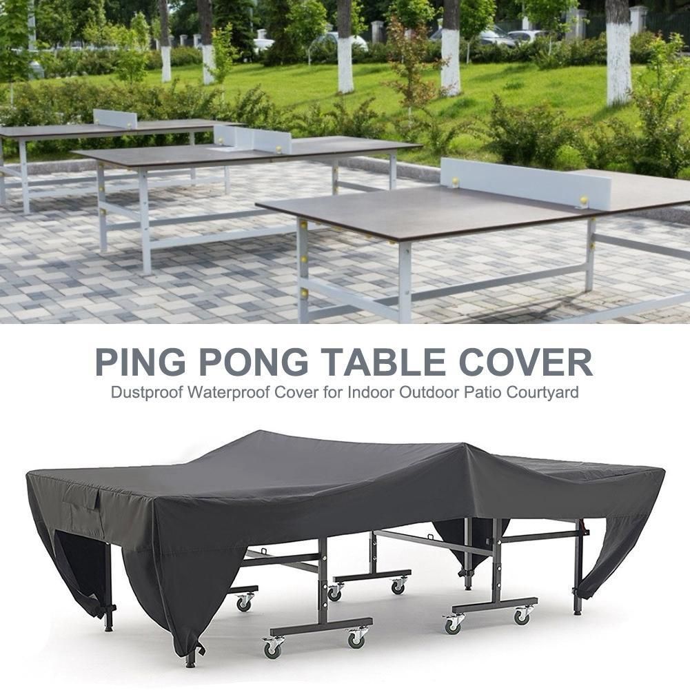Waterproof Ping Pong Table Cover Dustproof Ping Pong Table