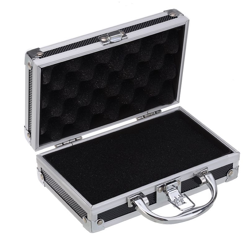 Tools Travel Home Portable Alloy Case Storage Cases Organizer Luggage Box Handle Tool Suitcase Aluminium