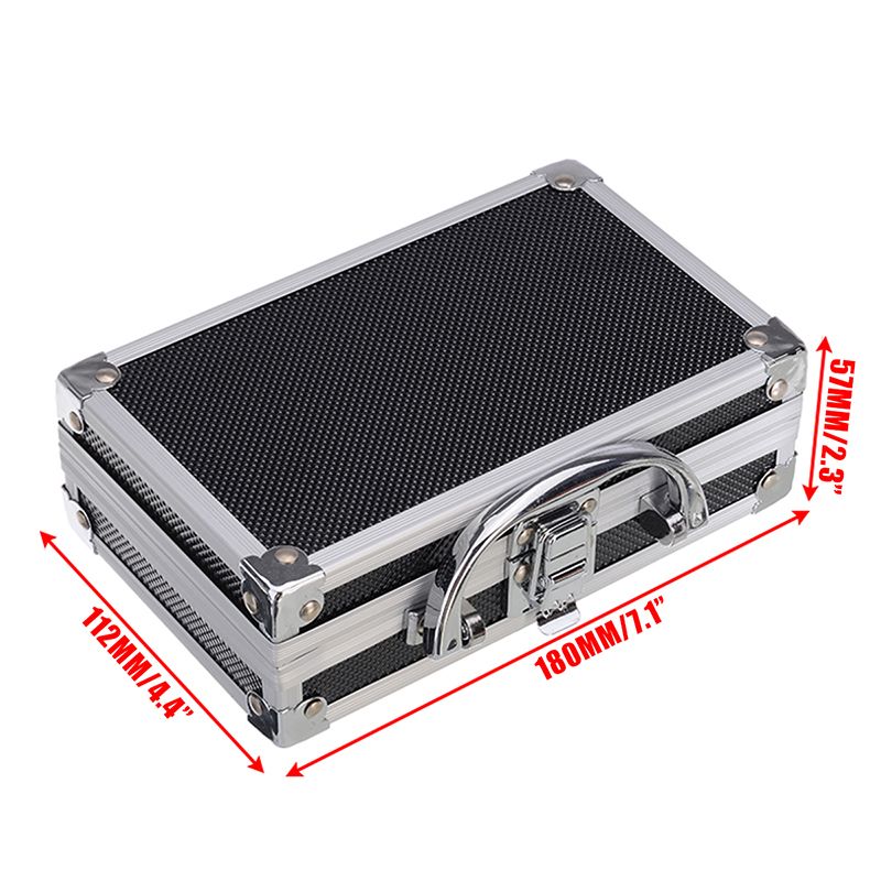 Tools Travel Home Portable Alloy Case Storage Cases Organizer Luggage Box Handle Tool Suitcase Aluminium