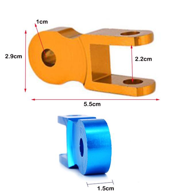 Motorcycle Height Extender Rear Shock Absorber Riser Suspension Red