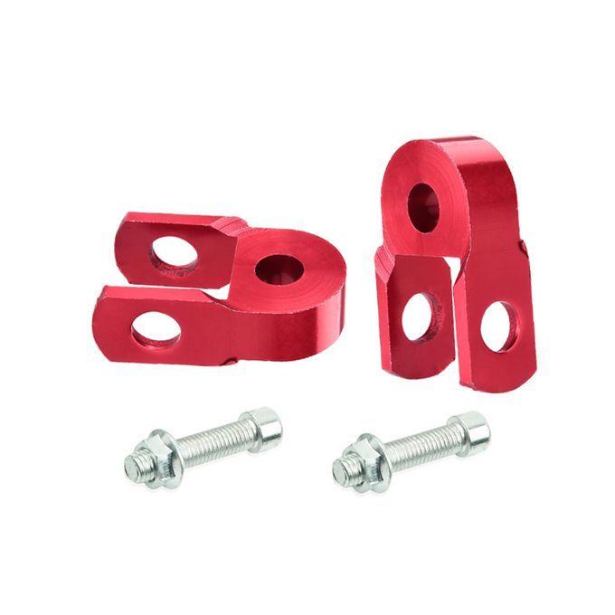 Motorcycle Height Extender Rear Shock Absorber Riser Suspension Red