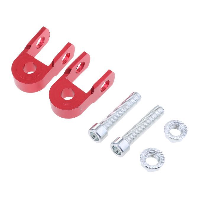 Motorcycle Height Extender Rear Shock Absorber Riser Suspension Red