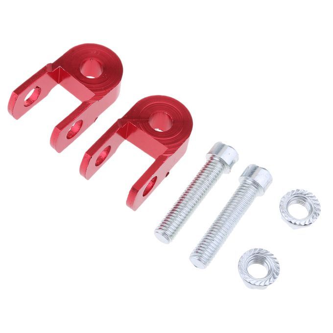 Motorcycle Height Extender Rear Shock Absorber Riser Suspension Red