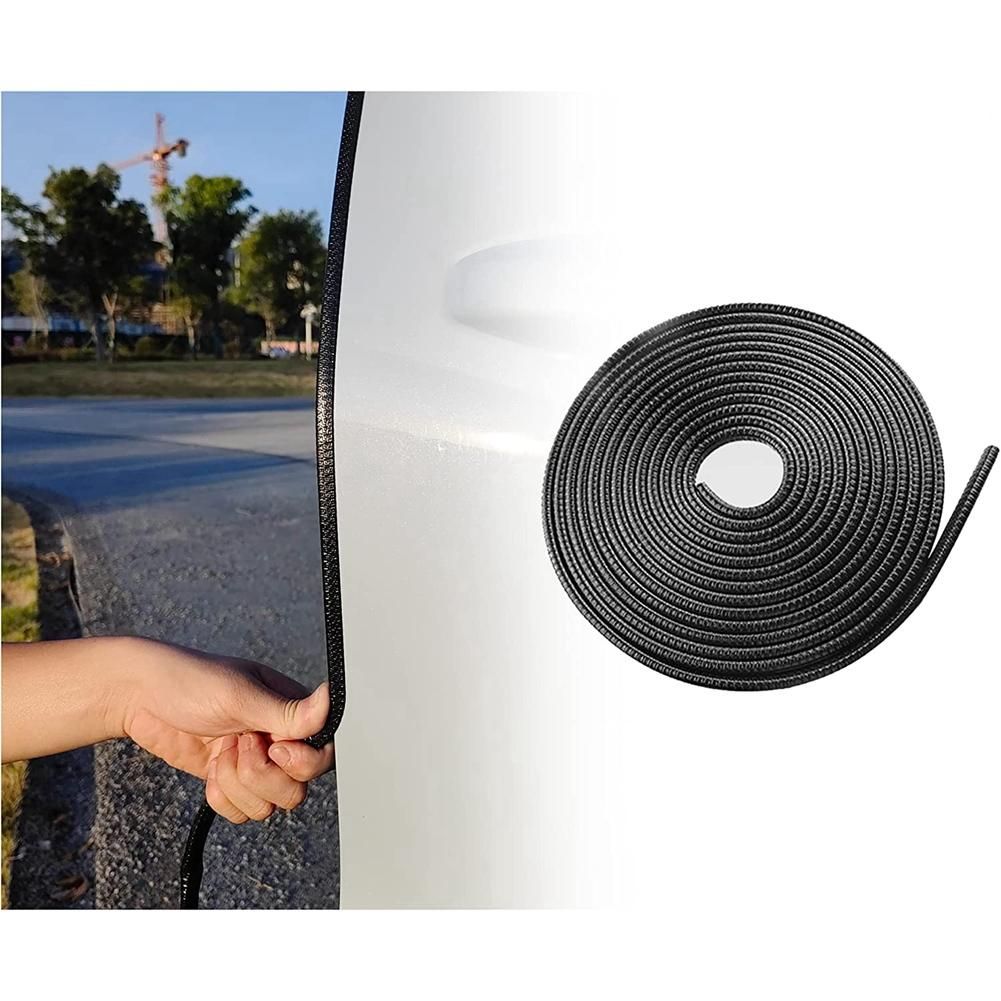 Car Door Protector Edge Guards Black Universal Rubber