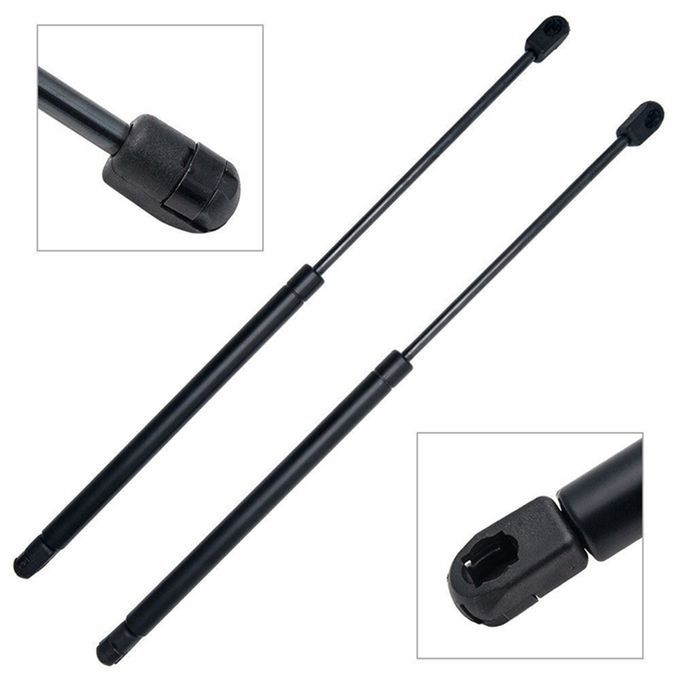 2Pcs Car Carbon Steel Front Hood Lift Support Shock-Black