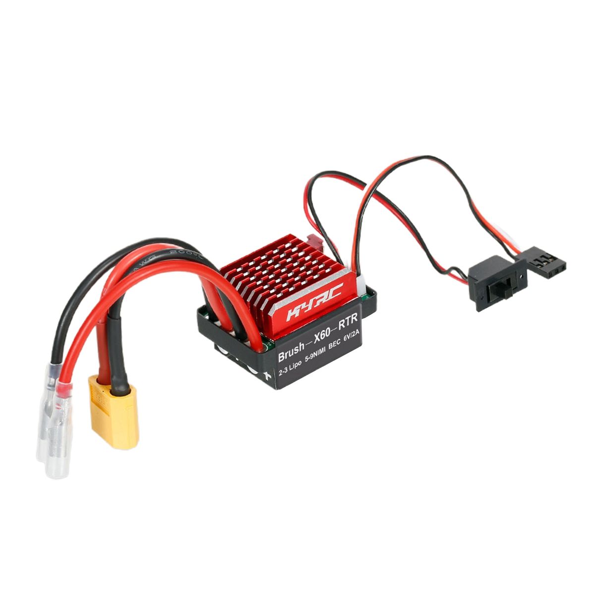 Motor Brush Controller HSP HPI ESC Motor Speed Brush Controller Black