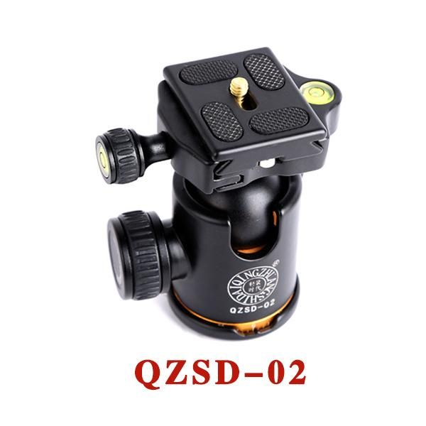 Mini Tripod Ball Head with 1/4in Screw 360 Degree Swivel Aluminum Alloy Pography Ballhead Tripod for Camera -02/03/06/01A