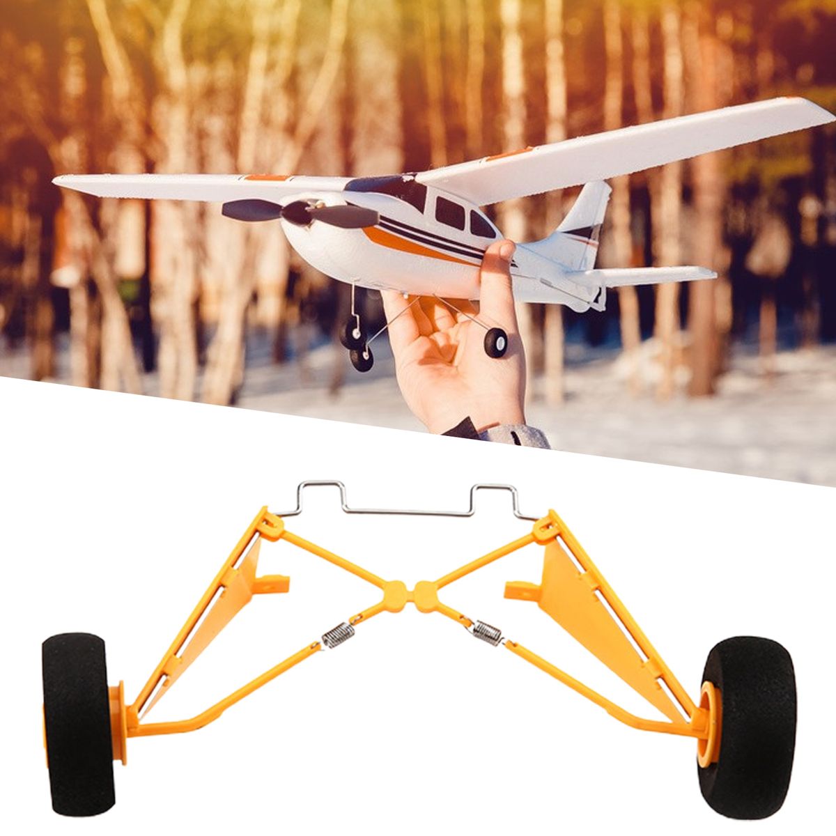 Landing Gear Propeller Set RC Aircraft Airplane Accessories A