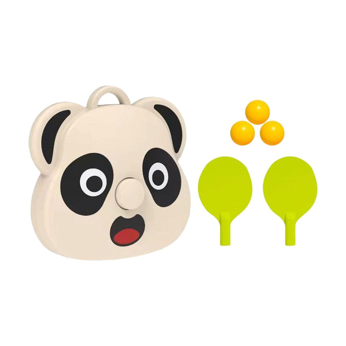 Table Tennis Training Exercise Equipment Table Tennis Panda 6.5x7cm