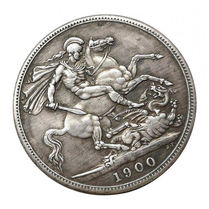 1900 Queen  British Horse  Commerative Collectors Coin