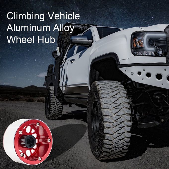 For S X10 Traxxas4 Trx-4 Remote  Limbing  Ar Aluminum Alloy Wheel Hub-black&red