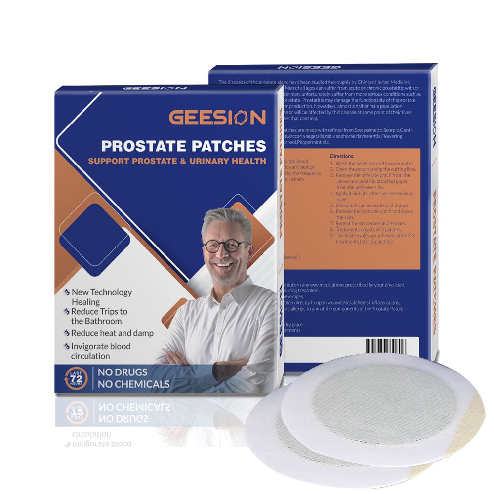 Medical Care Urological Plaster Herbal Chinese Medicine Health Prostatic Navel Treatment Prostatic Male 5pcs/Box Plaster Patches