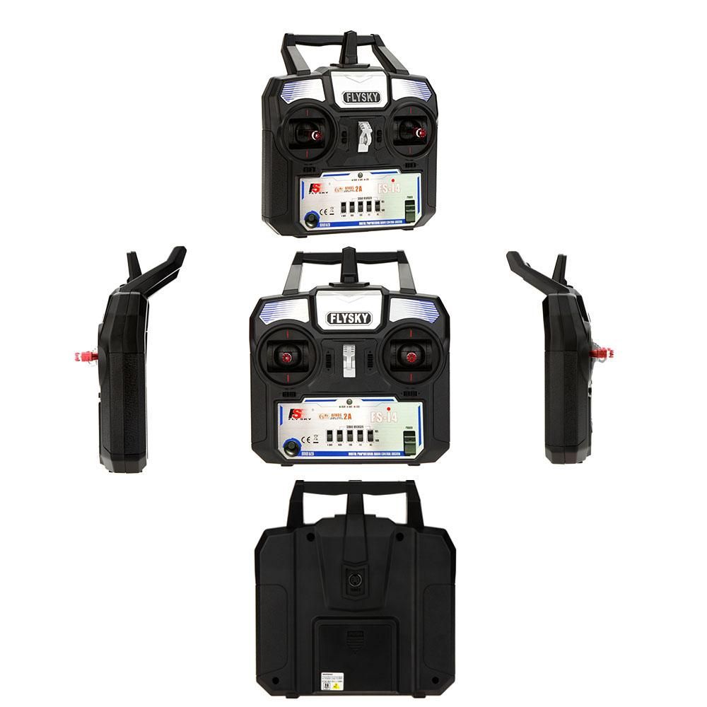 Flysky FS-i4 AFHDS 2A 2.4GHz 4CH Radio System Transmitter for RC Helicopter Glider with FS-A6 Receiver