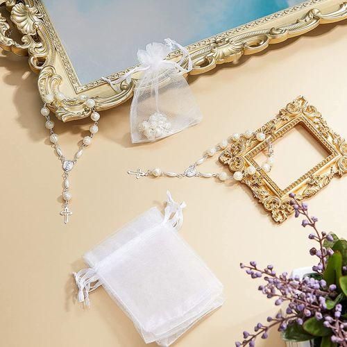 20Pcs Cross Rosary Christening Baptism Religion