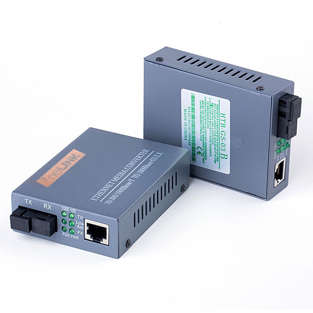 Gigabit Single-mode Single-fiber Optical Fiber Converter