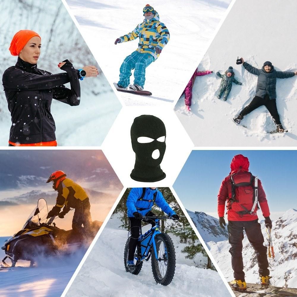 Winter Warm Scarf Mask Cold Weather Ski Masks for Men Women Windproof Thermal Neck Warmer Hood for Outdoor Cycling Running Skiing