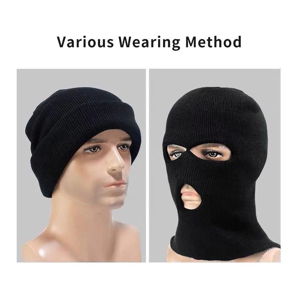 Winter Warm Scarf Mask Cold Weather Ski Masks for Men Women Windproof Thermal Neck Warmer Hood for Outdoor Cycling Running Skiing