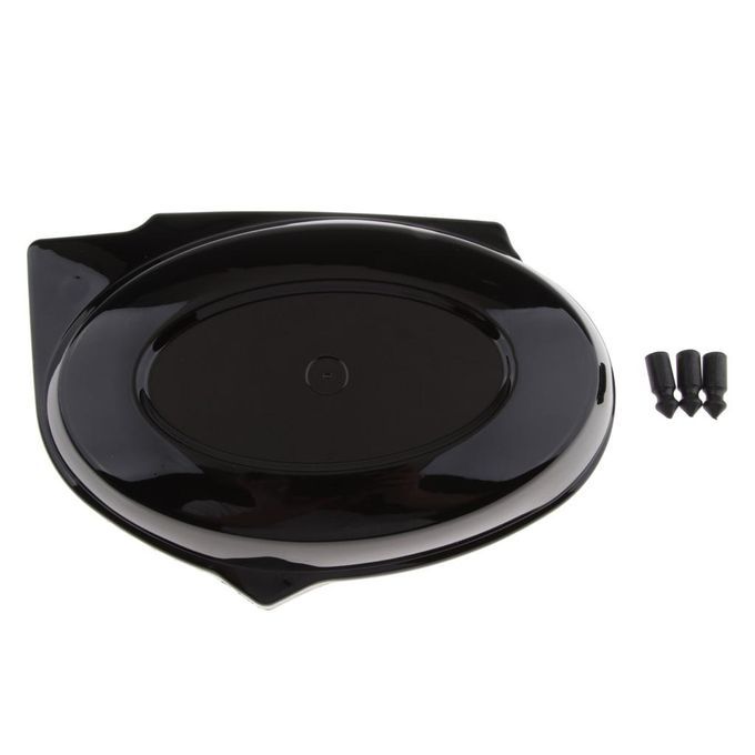 2xBlack Plastic Battery Side Cover For Honda Monkey Bike Z50 Z50R 50J