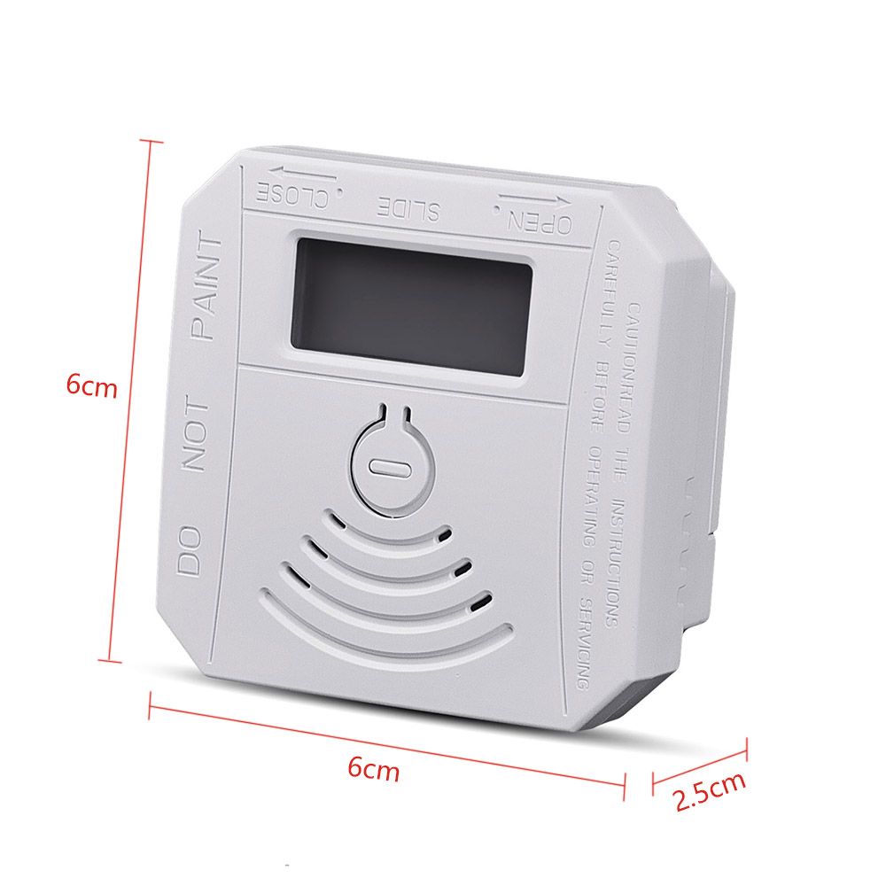 Combination Carbon Monoxide Detector Battery Operated CO