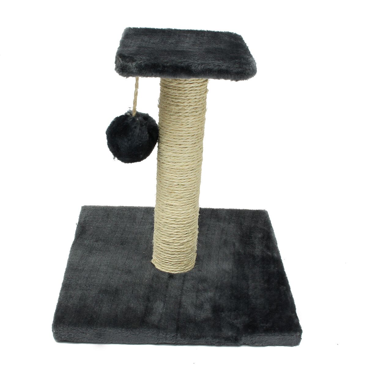Cat Scratching Post Tree Scratcher Kitten Toy Climbing Activity Centre Dark Gray DarkGray (dark Grey)