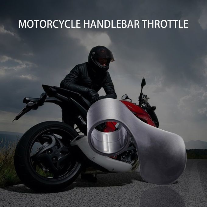 Motorcycle Throttle Grips Assist Wrist Cruise Control Rest-black-