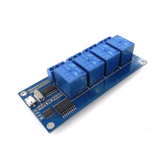 HW-344 Way 5V Relay Module Relay  Ontrol Panel-blue