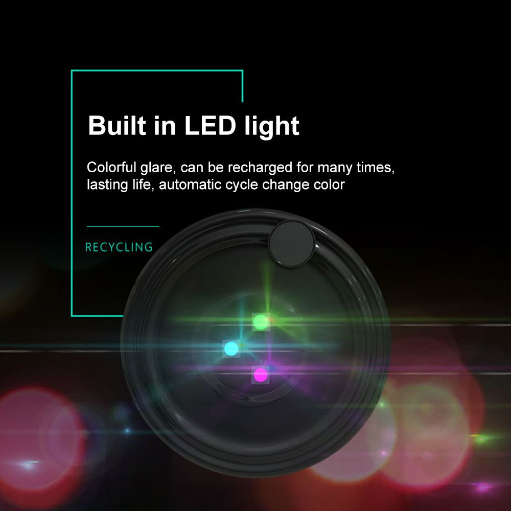 4PCS/Set Led Coaster Round Shape Luminous Coaster Cup Mat