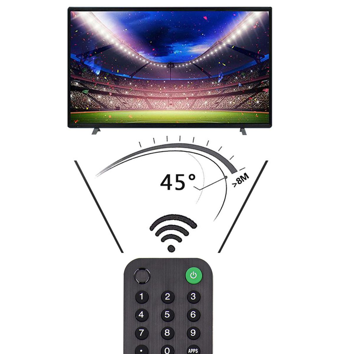 TX500U Voice Remote Control Replacement For Sony Smart TV Remote Controller Compatible with TV Bravia Smart TVs KD Series XBR series Voice Search