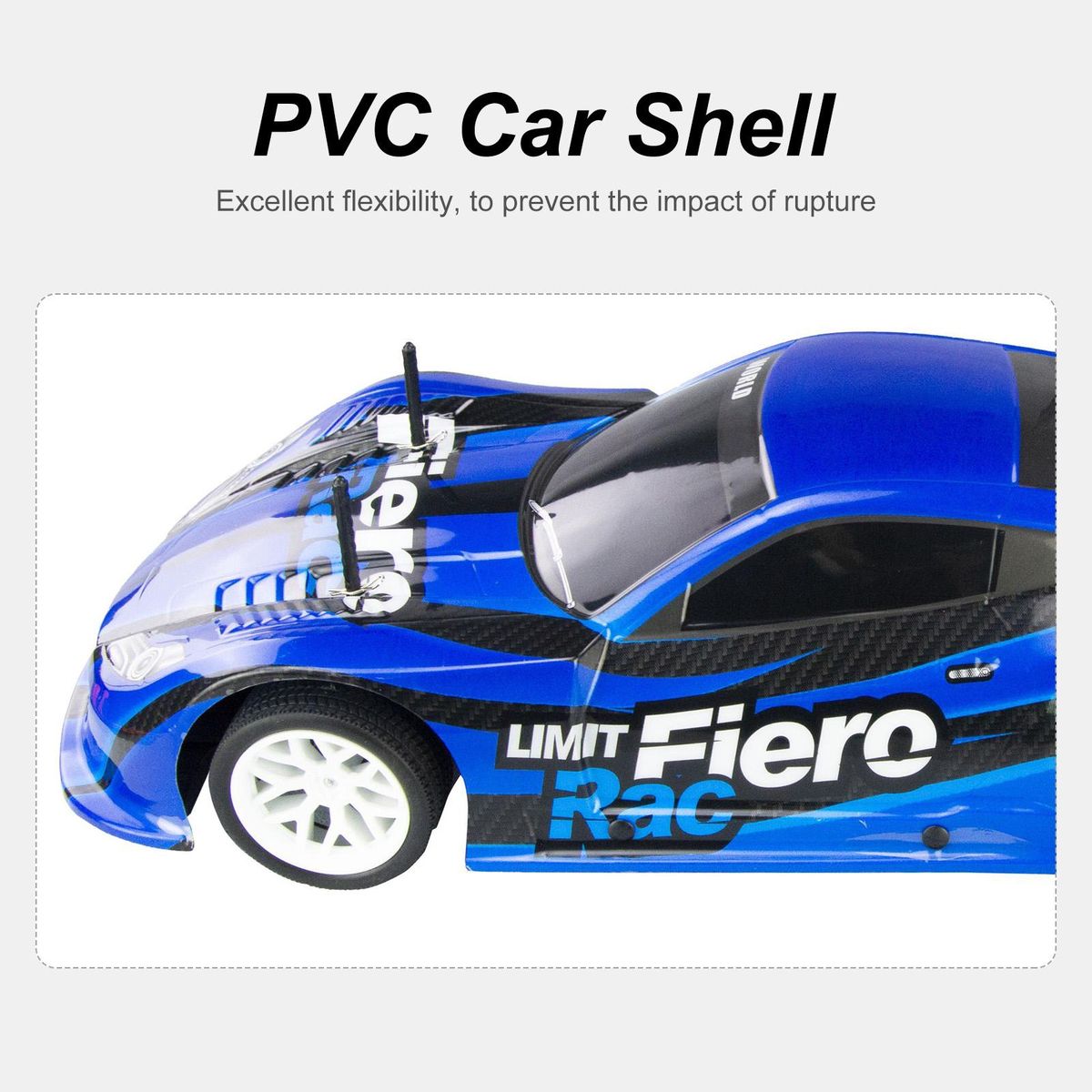 Remote Control Car 1/10 2.4GHz 20km/h Remote Control Race Car Kids Gift RTR