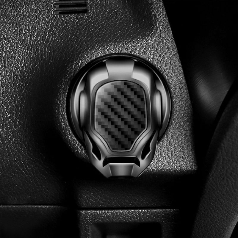 Car Engine Start Stop Button Cover Auto Interior Accessories