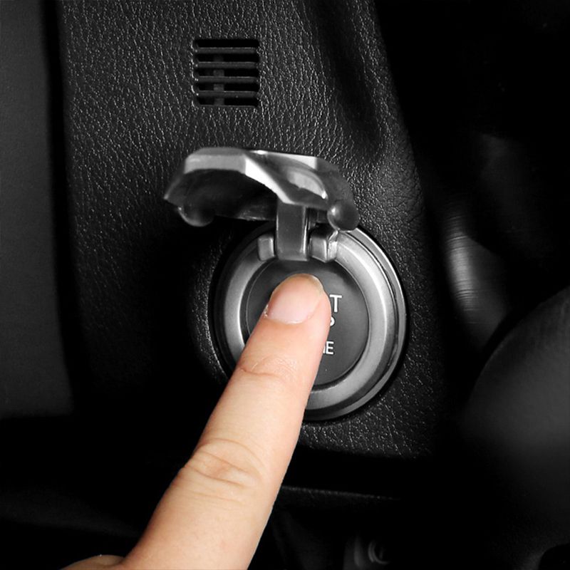 Car Engine Start Stop Button Cover Auto Interior Accessories