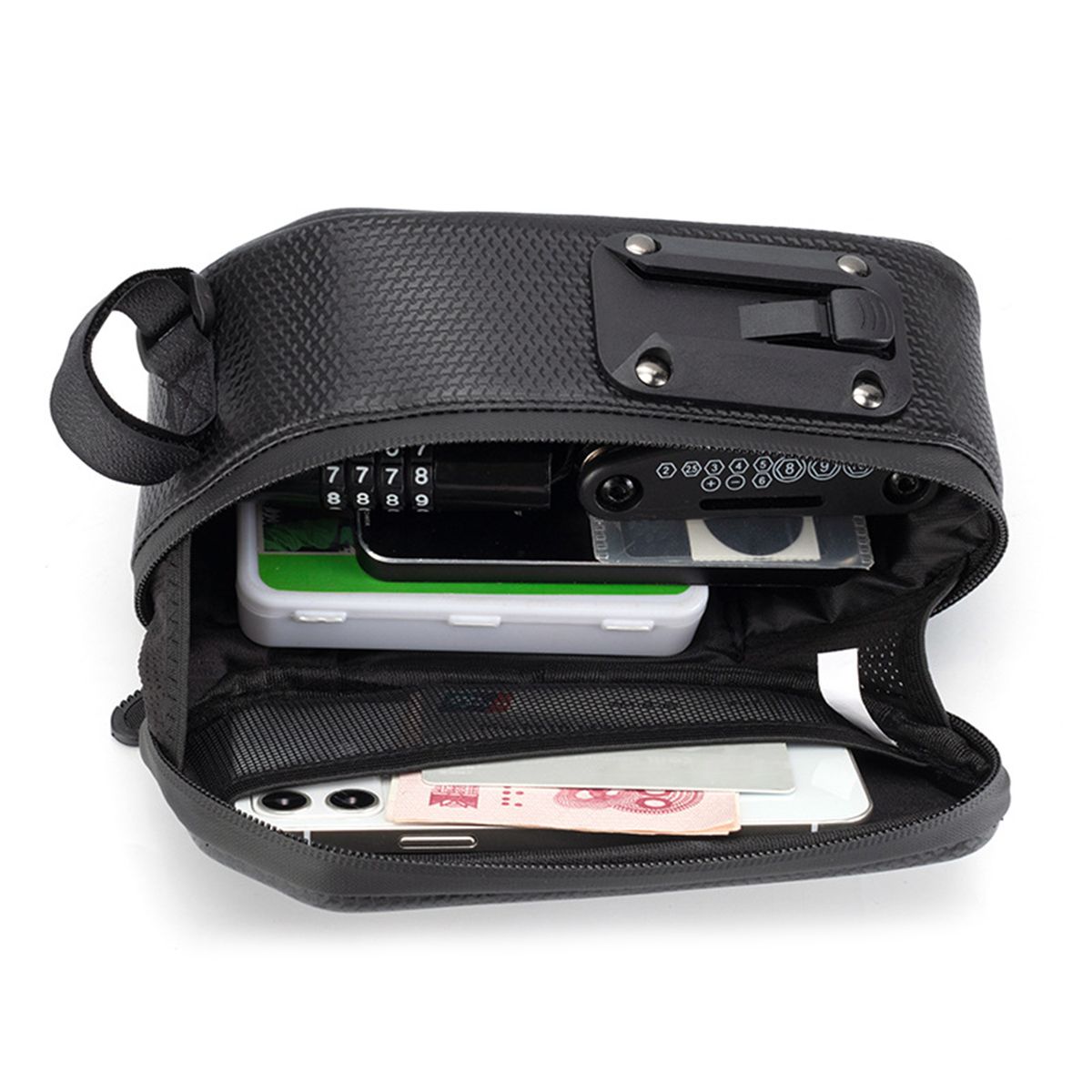 Bike Saddle Bag Waterproof Bicycle Seat Bag Storage Pouch