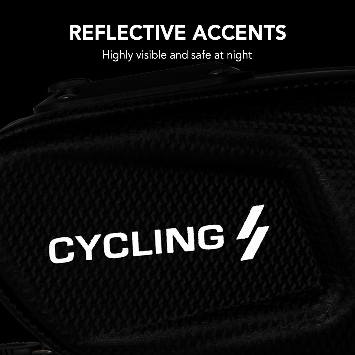 Bike Saddle Bag Waterproof Bicycle Seat Bag Storage Pouch
