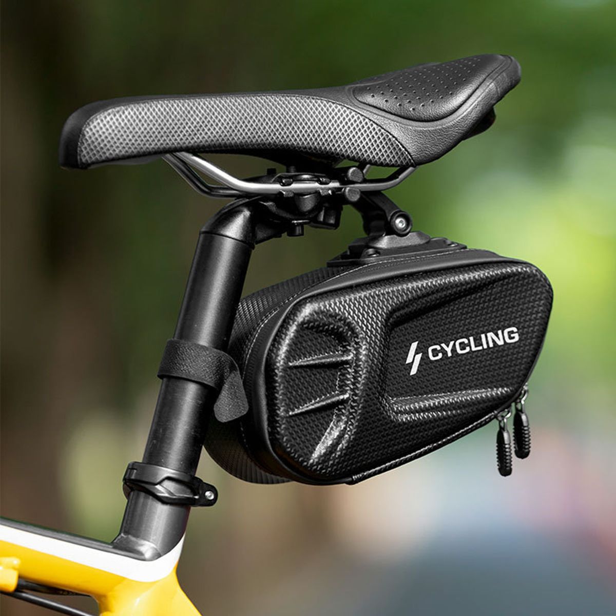 Bike Saddle Bag Waterproof Bicycle Seat Bag Storage Pouch