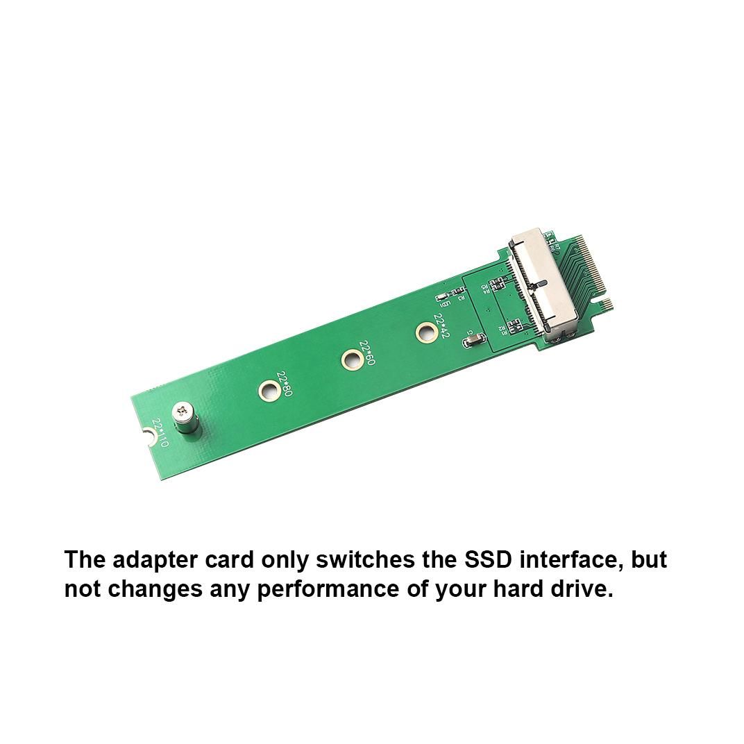 SSD to M.2 NGFF Adapter Converter Card for 2013 2014 2015 Apple MACBOOK Air Mac Pro SSD